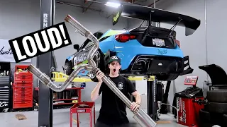 WORLD’S LOUDEST BRZ EXHAUST GETS UPDATED!