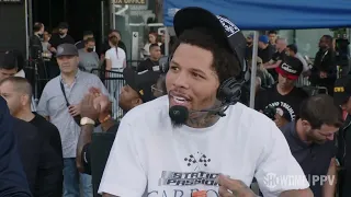 Gervonta Davis immediately after the Weigh In | Davis vs Romero