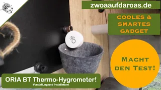 Cooles Gadget für den Van - Vorstellung ORIA Bluetooth Thermometer & Hygrometer