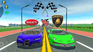 Car Simulator 2 | Lambo VS Bugatti | Aventador svj VS Chiron | Race & Top Speed | Android Gameplay