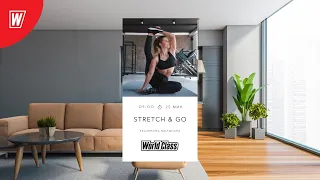 STRETCH & GO с Екатериной Малыгиной | 6 апреля  2022 | Онлайн-тренировки World Class