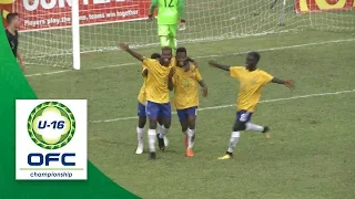 2018 OFC U-16 CHAMPIONSHIP - SOLOMON ISLANDS v NEW ZEALAND Match Highlights