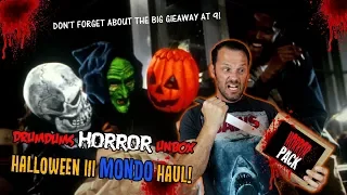 DRUMDUMS SEP HORROR PACK/HALLOWEEN III MONDO VINYL/ZACHARY HAITH UNBOX!