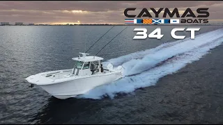 Caymas 34CT - New offshore center console catamaran - Interview with Cpt George Gozdz and Earl Bentz