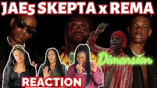 JAE5 - Dimension (Official Music Video) Feat. SKEPTA x REMA | REACTION | Love Love Love this!🔥❤️