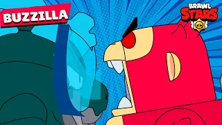 🔥🔥NEW SKIN BUZZILLA🔥🔥BUZZILLA Vs. SURGE KONG - GODZILLA - LEDYMATION  #brawltalk