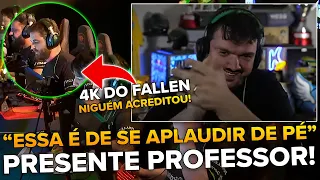 FALLEN FAZ 4K TOTALMENTE INESPERADO E GAULES VAI A LOUCURA! | CORTES DO GAULES