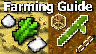 The Ultimate Minecraft 1.20 Sugarcane & Bamboo Farming Guide