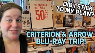 CRITERION AND ARROW 50% OFF BLU-RAY TRIP! | Criterion Collection Sale at Barnes and Noble July 2022!