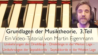 Grundlagen der Musiktheorie 3.  Teil | Die Umkehrungen der Dreiklänge und Septakkorde