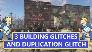 3 Fallout 4 Building Glitches & Duplication Glitch - Working 2024 - Great for Building