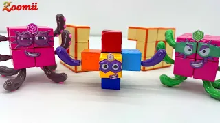 Numberblocks Super 8 Magnet - Satisfying Video ASMR