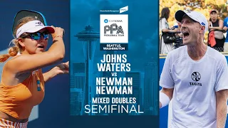 Waters/Johns take on Newman/Newman in the Semis in Seattle