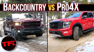 Ram BackCountry vs. Nissan Titan: Can These Two Off-Road Trucks Conquer The Ironclads?