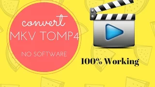 How to convert Videos to any  format |NO SOFTWARE|