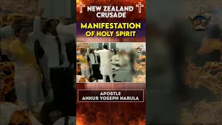 MANIFESTATION OF HOLY SPIRIT || #Shorts || Apostle Ankur Yoseph Narula || NEW ZEALAND CRUSADE