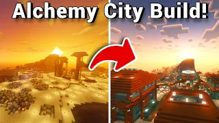 I Built a Magical Desert City for the Villagers of my World | Let’s Play Minecraft