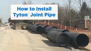 How to Install Tyton® Joint Pipe