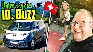 1000 KM Roadtrip mit dem ID. Buzz! - Marco & Nadine in der Schweiz!