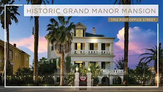 Tour the Galveston Grand Manor Mansion