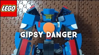 Егерь Бродяга из лего инструкция. Gipsy Danger lego instruction.