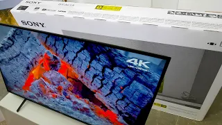 Sony X70 4K TV Quick Unboxing + Setup with Demo