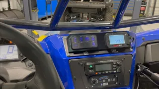 Weller Racing dash plate install on YXZ