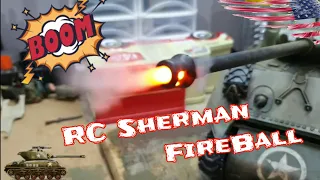 RC 1/16 Sherman FireBall