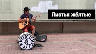 Листья жёлтые над городом кружатся.