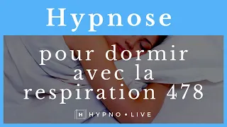 Hypnose pour dormir - s'endormir rapidement avec la respiration 4 7 8 - Hypnose vidéo gratuite