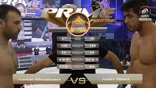 Азамат Мурзаканов vs. Андре Муниз | Azamat Murzakanov vs. Andre Muniz | ICFC & TKFC
