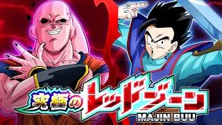 EZA TEQ ULTIMATE GOHAN VS. BUUHAN! THE ULTIMATE RED ZONE! (DBZ: Dokkan Battle)