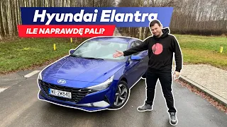 Hyundai Elantra 2022 - ile naprawdę pali wolnossak ze skrzynią CVT?