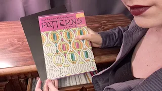 ASMR | Color by Number ~ Soft Spoken, coloring, page turning, marker sounds, rambling, tapping