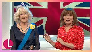 Lorraine Meets Queen's Camilla's Waxwork Double: But Are We Ready For A New Queen? | Lorraine