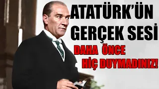 Atatürk'ün En Net Ses Kaydı - (AI DEĞİL! Restorasyon 2022)