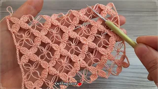 GORGEOUS😍 Beautiful Crochet Summer Shawl, Sweater, Blouse and Runner Model tutorial video