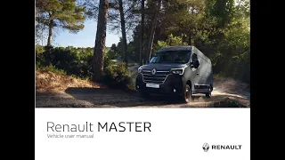 Renault Master Owner's Manual