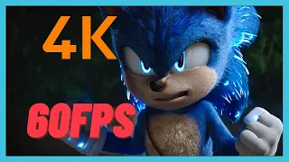 Sonic the Hedgehog 2 | Super Bowl TV Spot (4K 60FPS) 2022