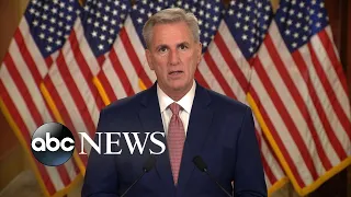 Speaker McCarthy argues against Democratic policies ahead of State of the Union l ABCNL