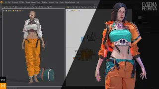 MD Outfit Timelapse