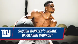 Saquon Barkley's INSANE Workout Routine 💪 | New York Giants