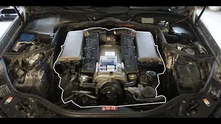 Replacing the Spark Plugs on a E55 (M113k)
