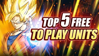 RANKING THE TOP 5 FREE UNITS IN DOKKAN (APRIL 2024 EDITION)!!!| DBZ: Dokkan Battle