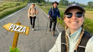 We walked 800KM across Italy for the BEST PIZZA!
