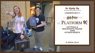 Day 1 | Getting a Hogwarts Trunk | The Harry Potter Shop at Platform 9 ¾ | London | July 2023