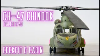 CH-47F Chinook | US Army | Italeri 1/48 | Cockpit & Cabin