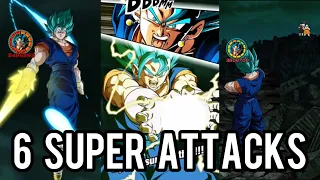INSANE 6 SUPER ATTACK + ACTIVE SKILL TURN FROM LR VEGITO BLUE! (Dragon Ball Z Dokkan Battle)