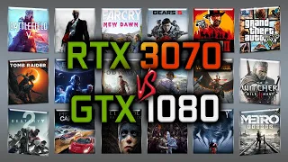 RTX 3070 vs GTX 1080 Benchmark – 59 Tests