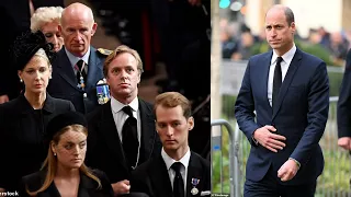 Royals in Tears 🔴Prince William led the royal family in attending the funeral of Thomas Kingston.